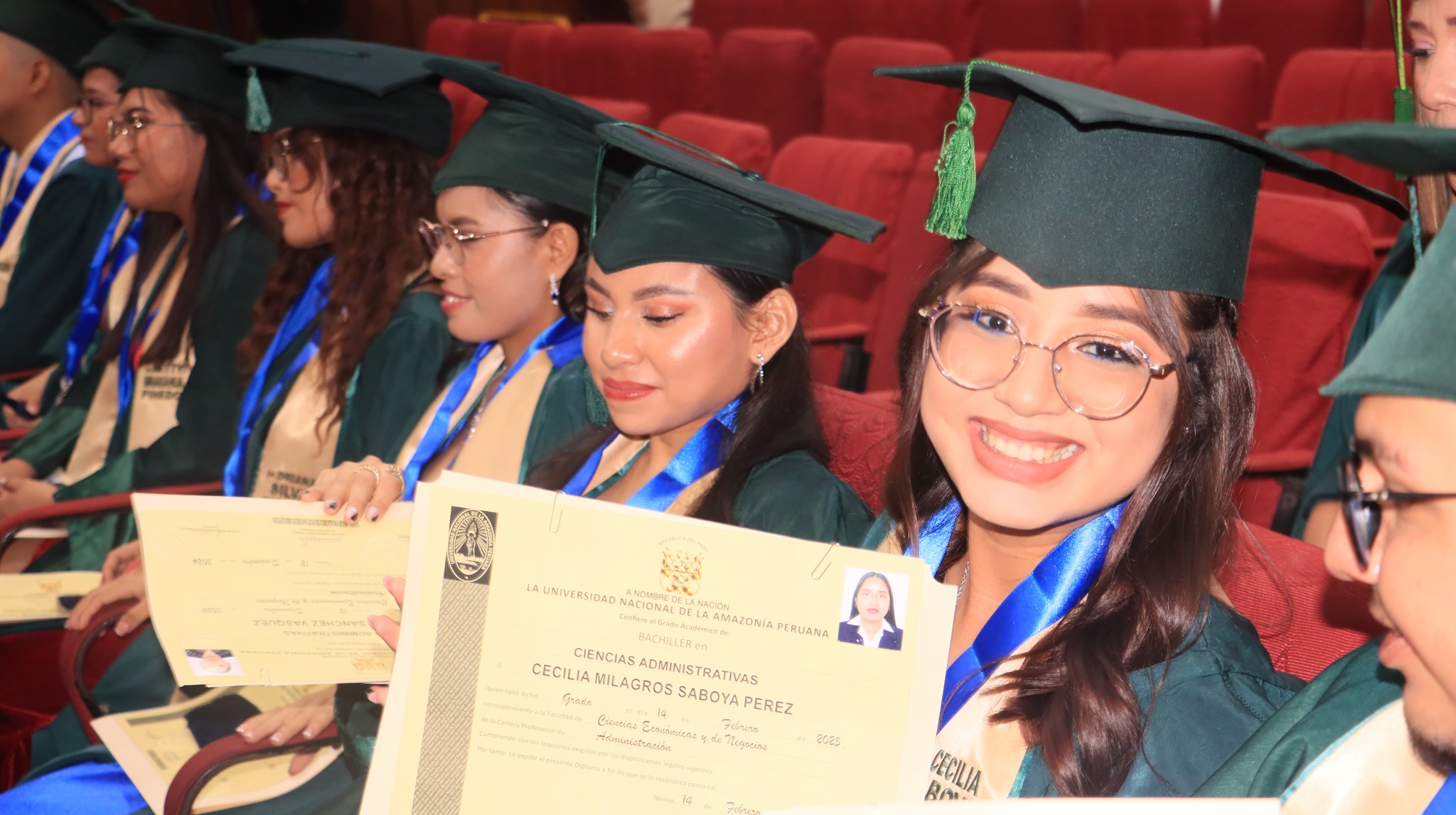 La Facen-UNAP celebró la graduación de 86 nuevos profesionales de la carrera de Administración
