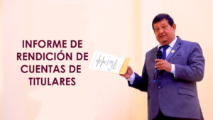 Informe de Rendición de Cuentas de Titulares (periodo anual 2025)